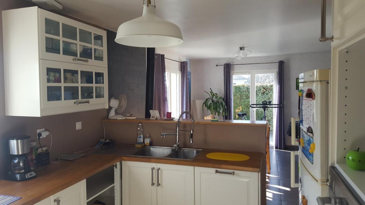 Loue 2 chambres privees dans maison avec piscine Montfaucon  Extérieur photo