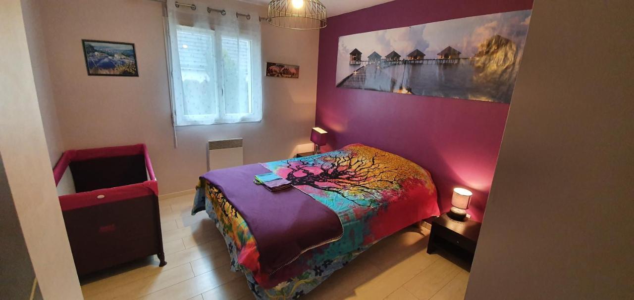 Loue 2 chambres privees dans maison avec piscine Montfaucon  Extérieur photo