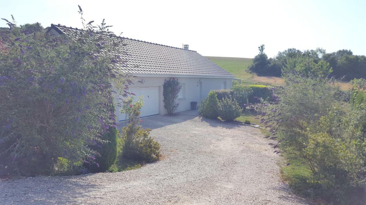 Loue 2 chambres privees dans maison avec piscine Montfaucon  Extérieur photo