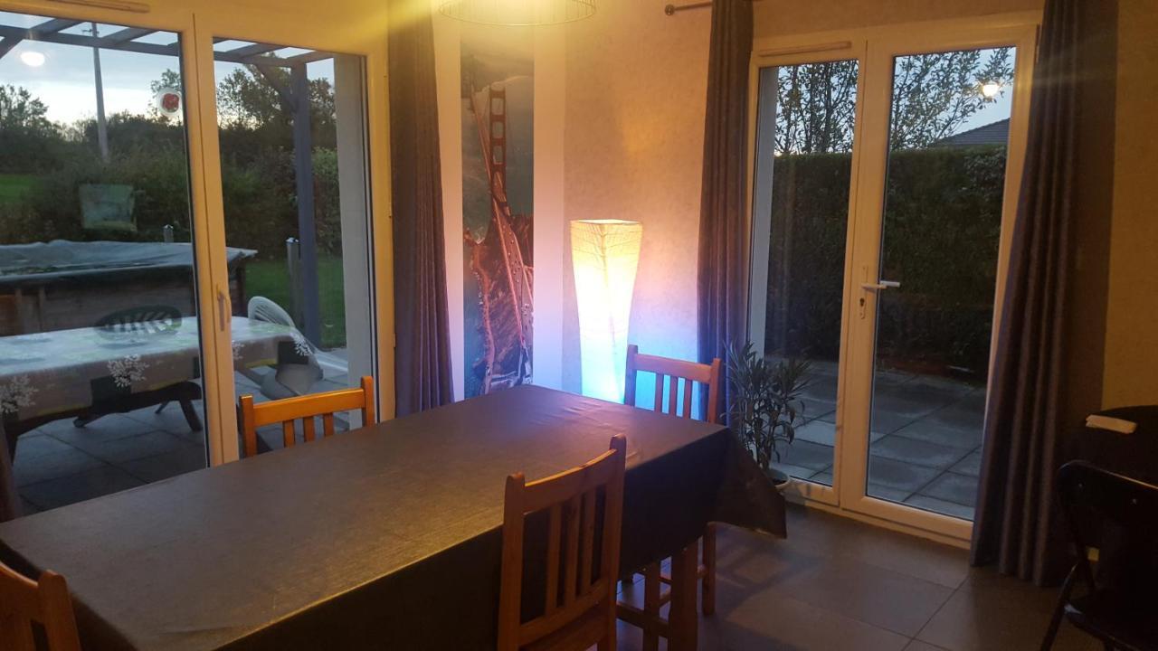 Loue 2 chambres privees dans maison avec piscine Montfaucon  Extérieur photo